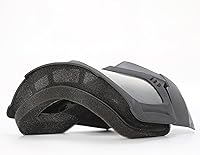 Vista 4 de Máscara Airsoft de cara completa, máscara de paintball, máscara táctica, gafas de casco de motocicleta con máscara facial extraíble para hombres