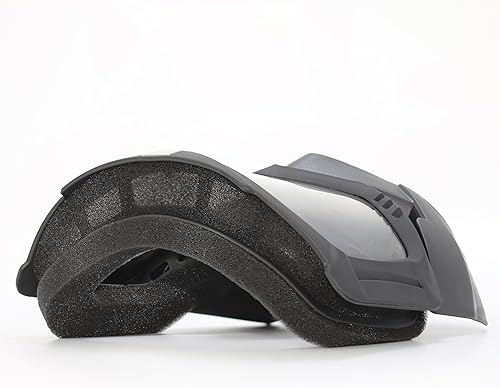 Miniatura 4 de Máscara Airsoft de cara completa, máscara de paintball, máscara táctica, gafas de casco de motocicleta con máscara facial extraíble para hombres y