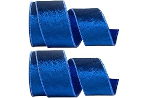 Ribbli Royal Blue Christmas Velvet Ribbon