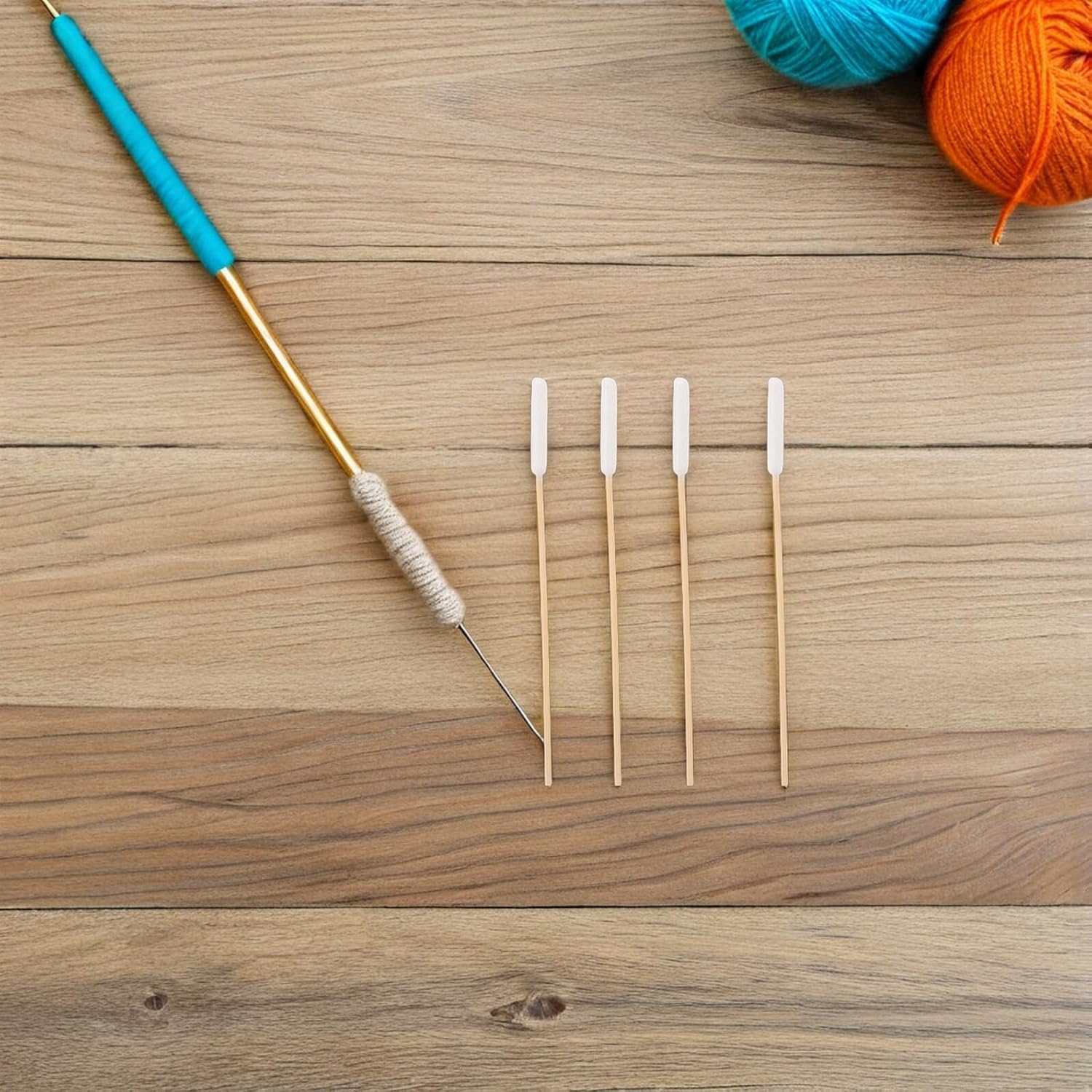 Pet Cotton Swabs for Dogs and Cats Ear Cleaning Swabs with Wooden Handle 15cm Puppy Ear Cleaner Grooming Tool and Wax Removal 50pcs