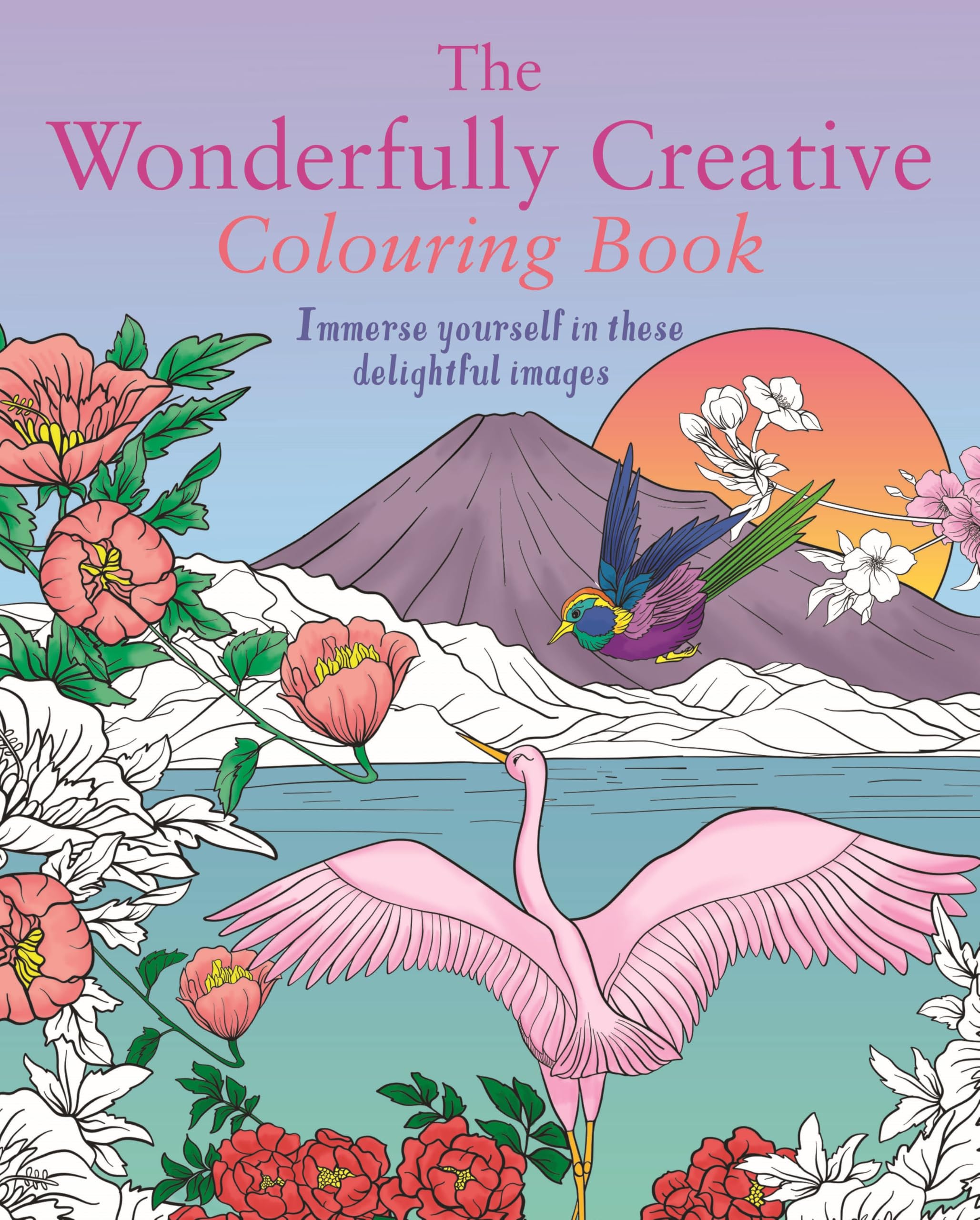 The Wonderfully Creative Colouring Book: Immerse yourself in these delightful images