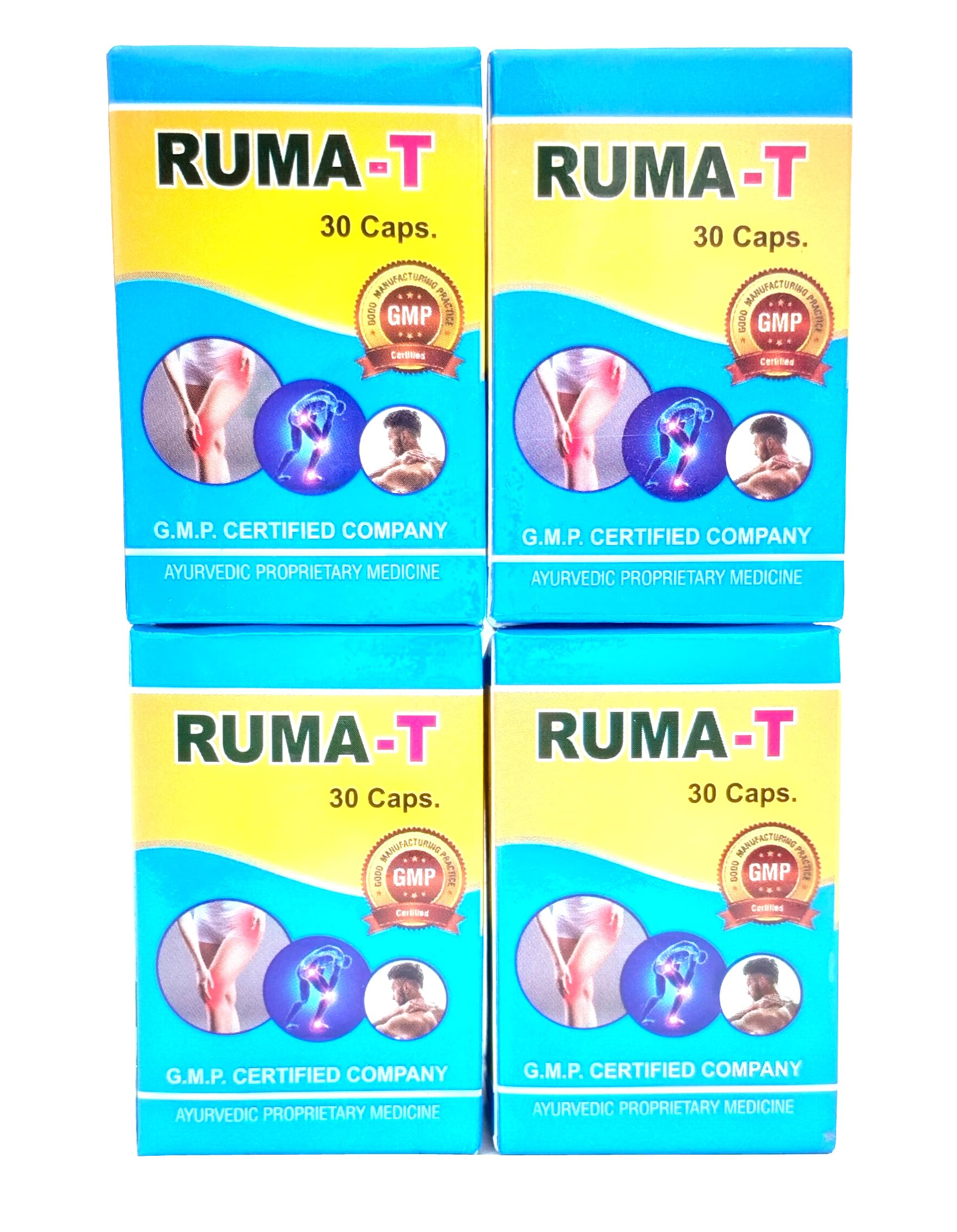 MR STAND RUMA T 30 Joint Relief Ayurvedic Proprietary 30 capsule (Pack of 4)