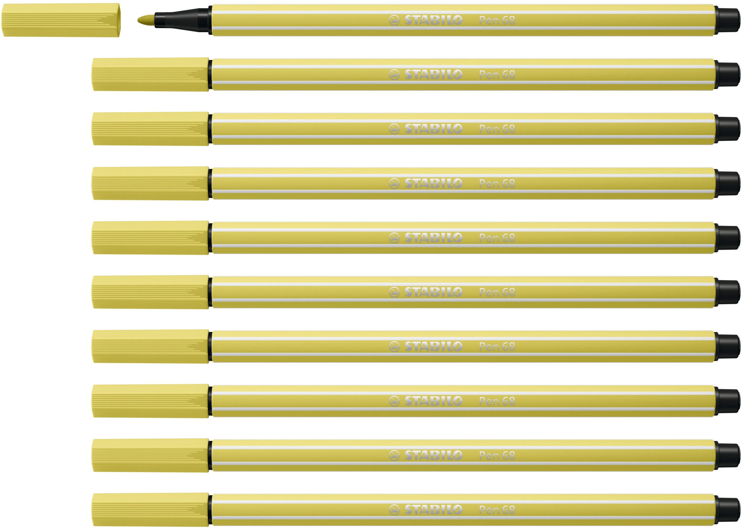 STABILO - Rotulador premium - Pen 68 - Pack de 10 - rosa neón — view 61