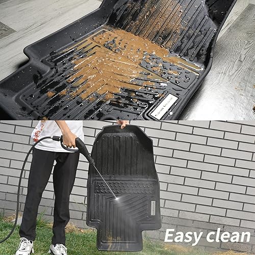 Miniatura 6 de SANBAN-AXE Alfombrillas y forro de carga para Mazda CX-90PHEV 6 y 7 asientos 2024 (no apto para 8 asientos), protección TPE para todo tipo de clima,