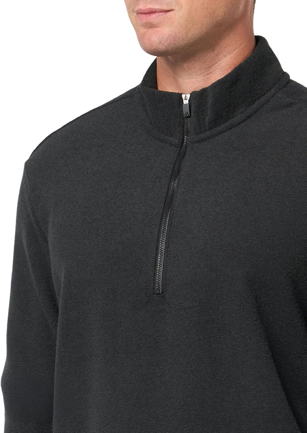 adidas mens Ultimate365 Terry Cloth Quarter-zip Pullover - Image 3