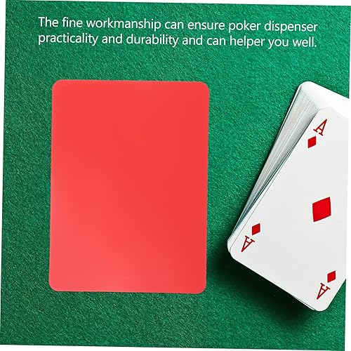 Miniatura 6 de ibasenice Dispensador de tarjetas de corte de póquer, herramienta universal, tarjetas de plástico, dispensador de póquer, botón de distribuidor,