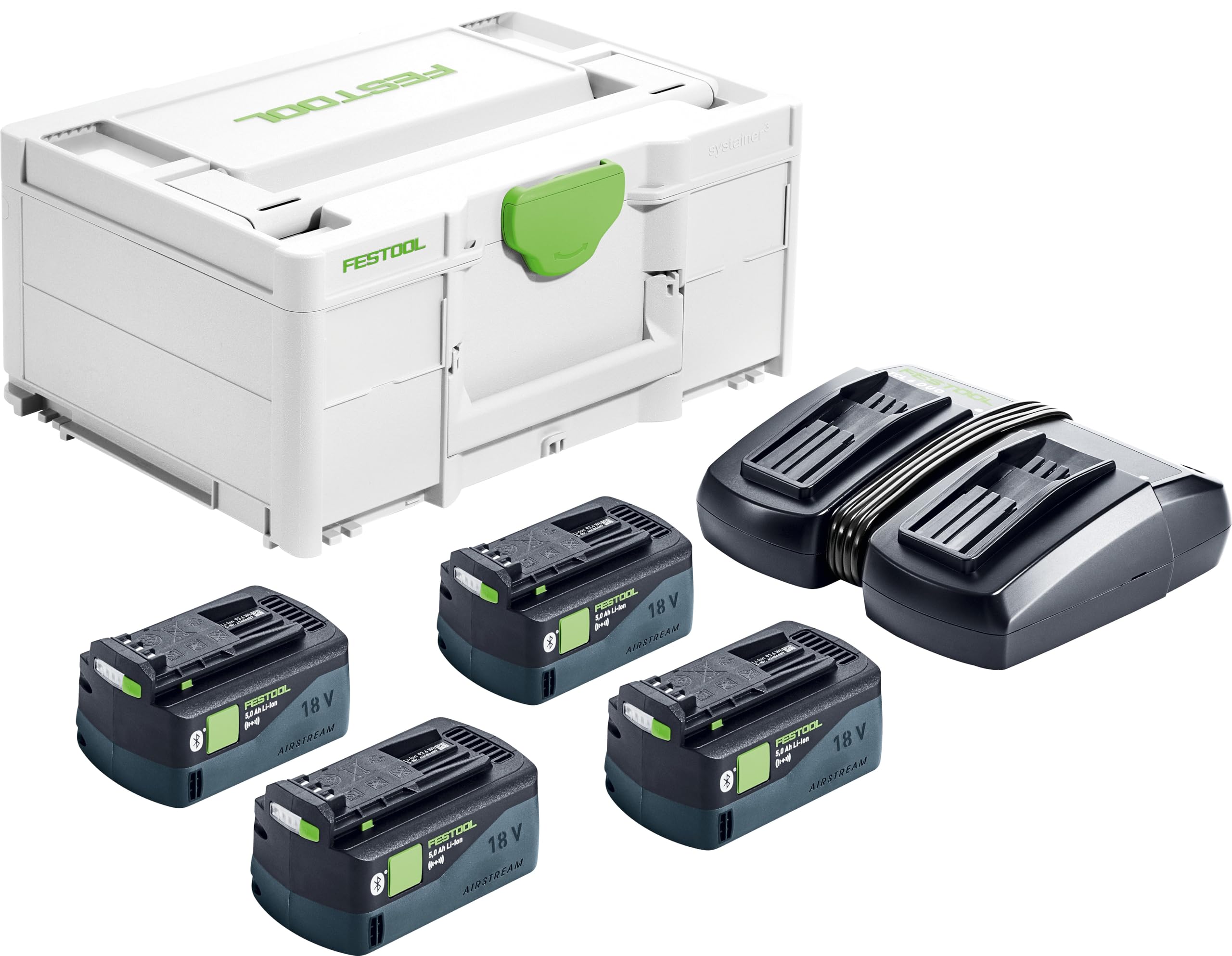 Amazon.com: Festool 578201 Energy Set SYS 18V 4x5,0/TCL6DUO US