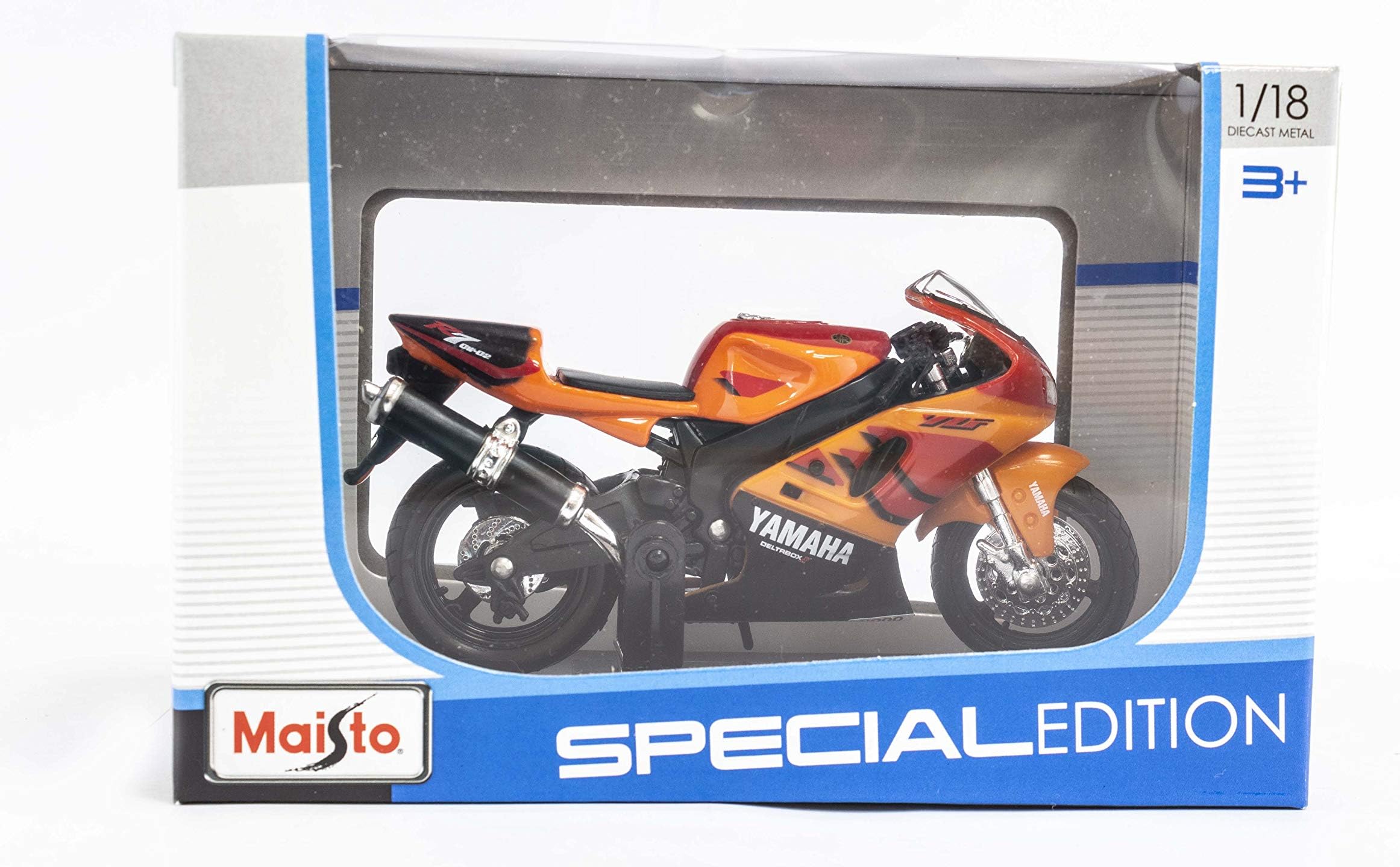 Maisto 1:18 Scale - Special Edition - Yamaha YZF-R7 - Assorted
