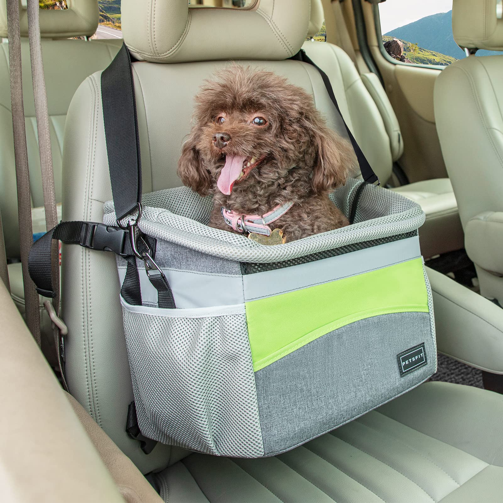 Petsfit Składany Kosz dla Psów i Kotów Torba Transportowa Plecak z Paskiem na Ramię