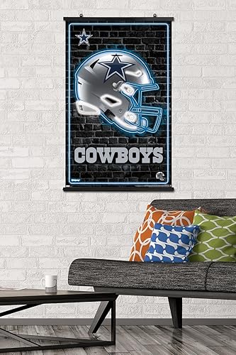 Miniatura 2 de Trends International NFL Dallas Cowboys - Neon Helmet 23 Wall Poster