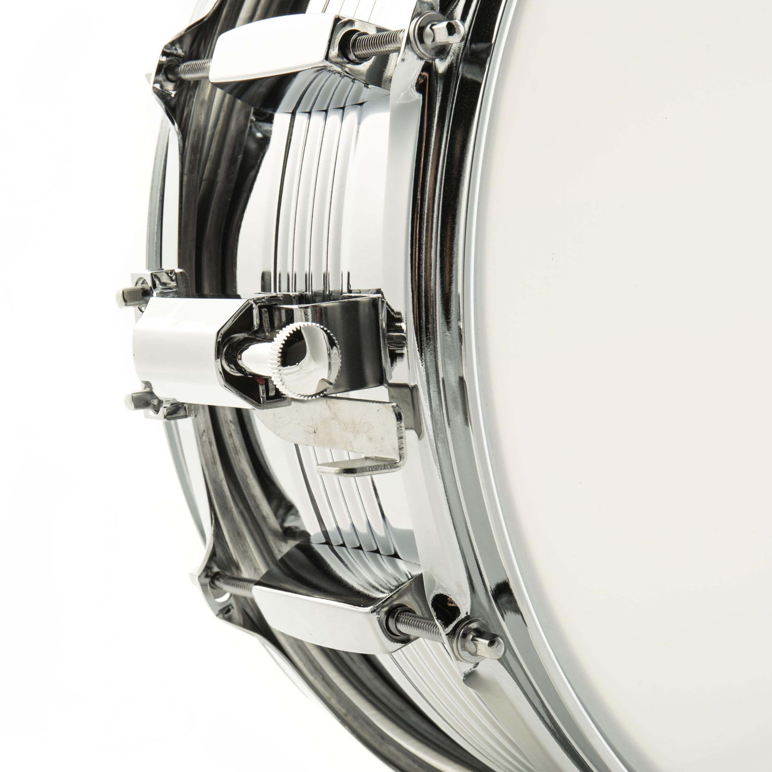 Fame FSMAR-55 Steel Marching Snare 14"x5,5" - Rullante da marcia