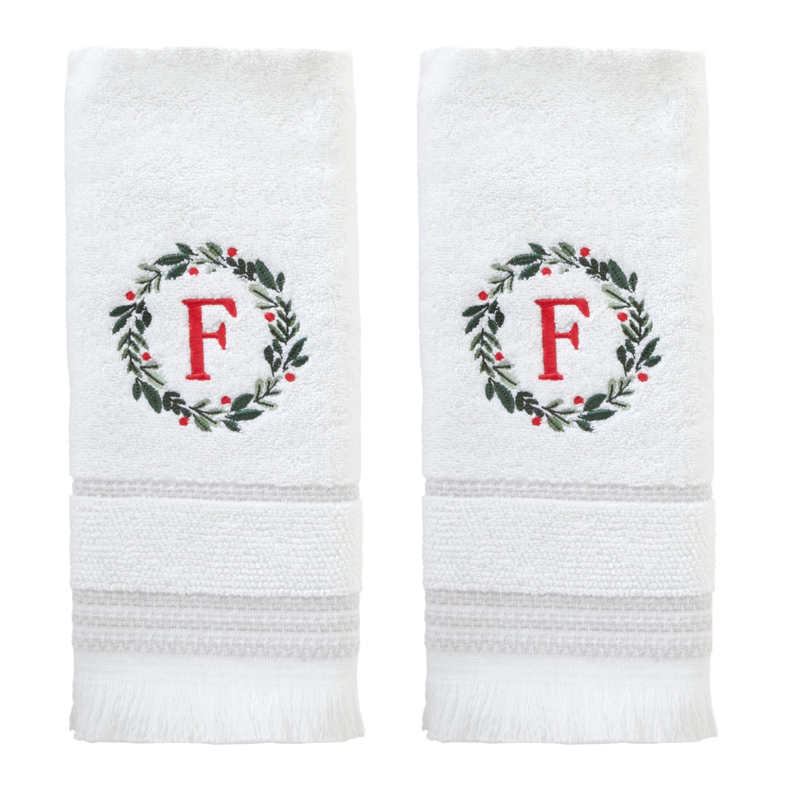 Personalized Bath Towels - Monogrammed E -29 Personalized Bath Towels - Monogrammed E -29
