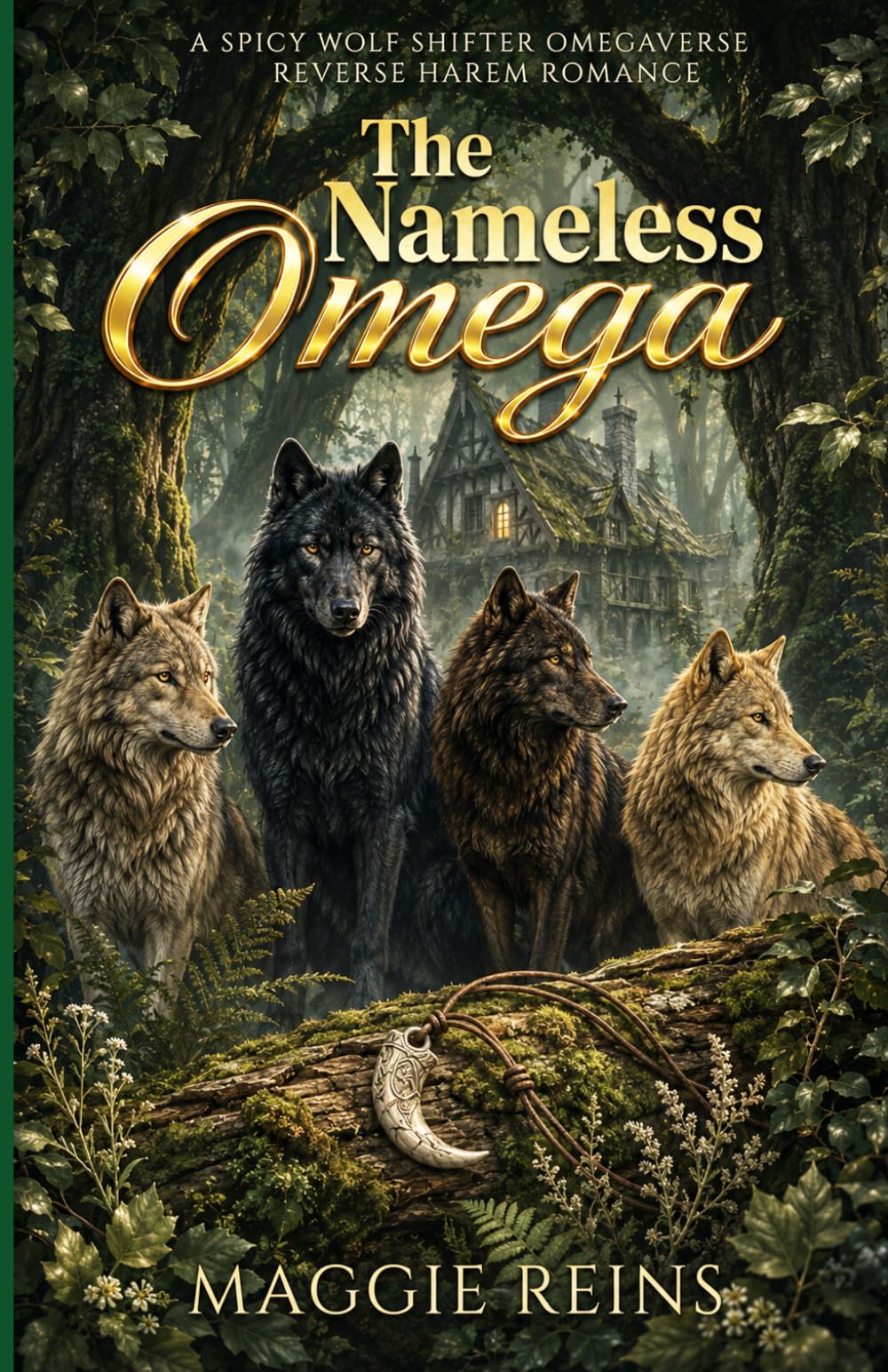 The Nameless Omega: A Spicy Wolf Shifter Omegaverse Reverse Harem Romance (Throne of Treachery)
