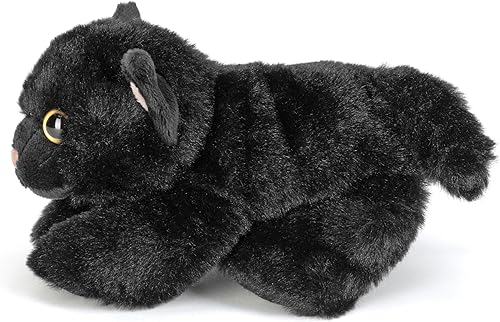 Miniatura 5 de Wild Republic - Peluche de gato negro, regalos para niños, colección Hug'Ems, 7 pulgadas