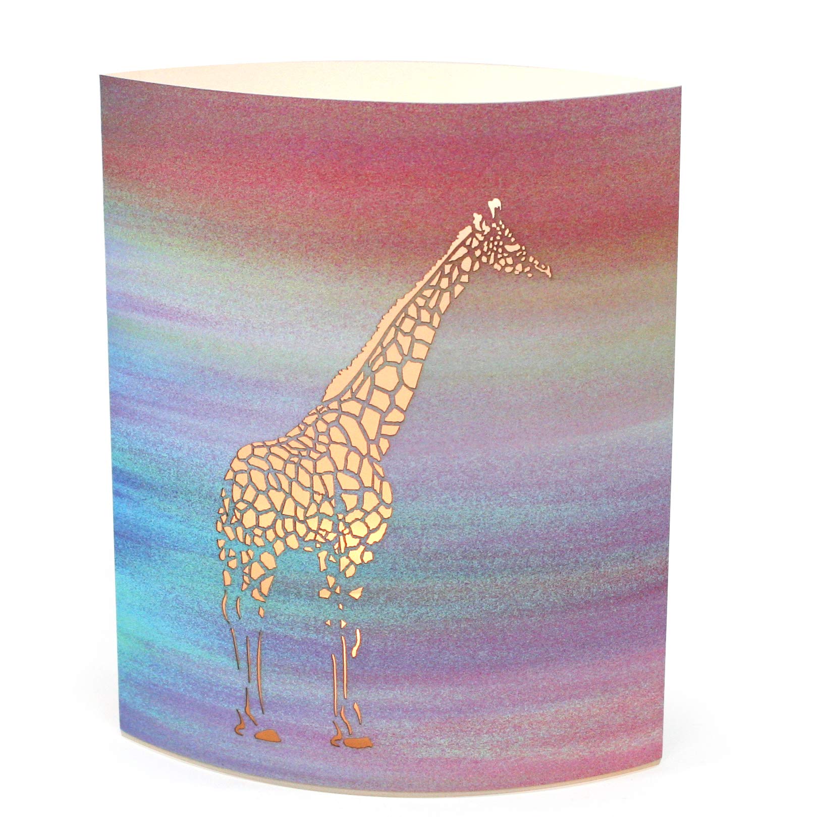 Giraffe Wall or Freestanding Light Night-Light Battery Operated