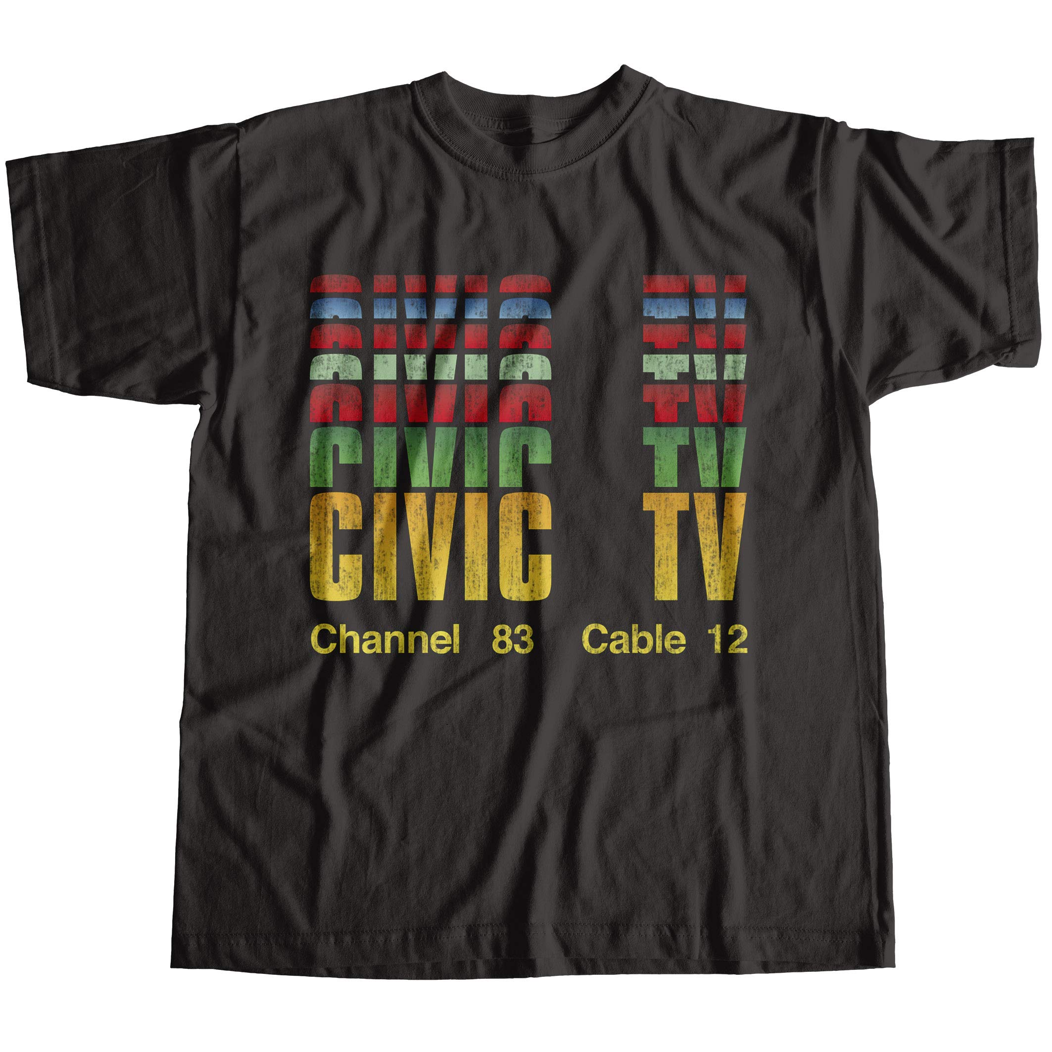 Robot RaveCivic TV T-Shirt Black