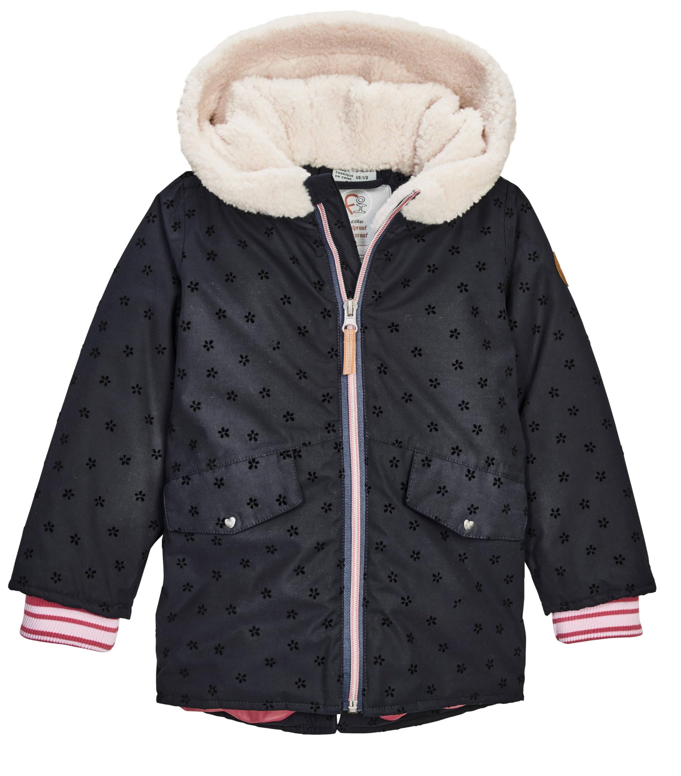 first instinct by killtec Unisex Baby Fiow 51 Mns Prk Funktionsparka/Winterjacke mit Kapuze