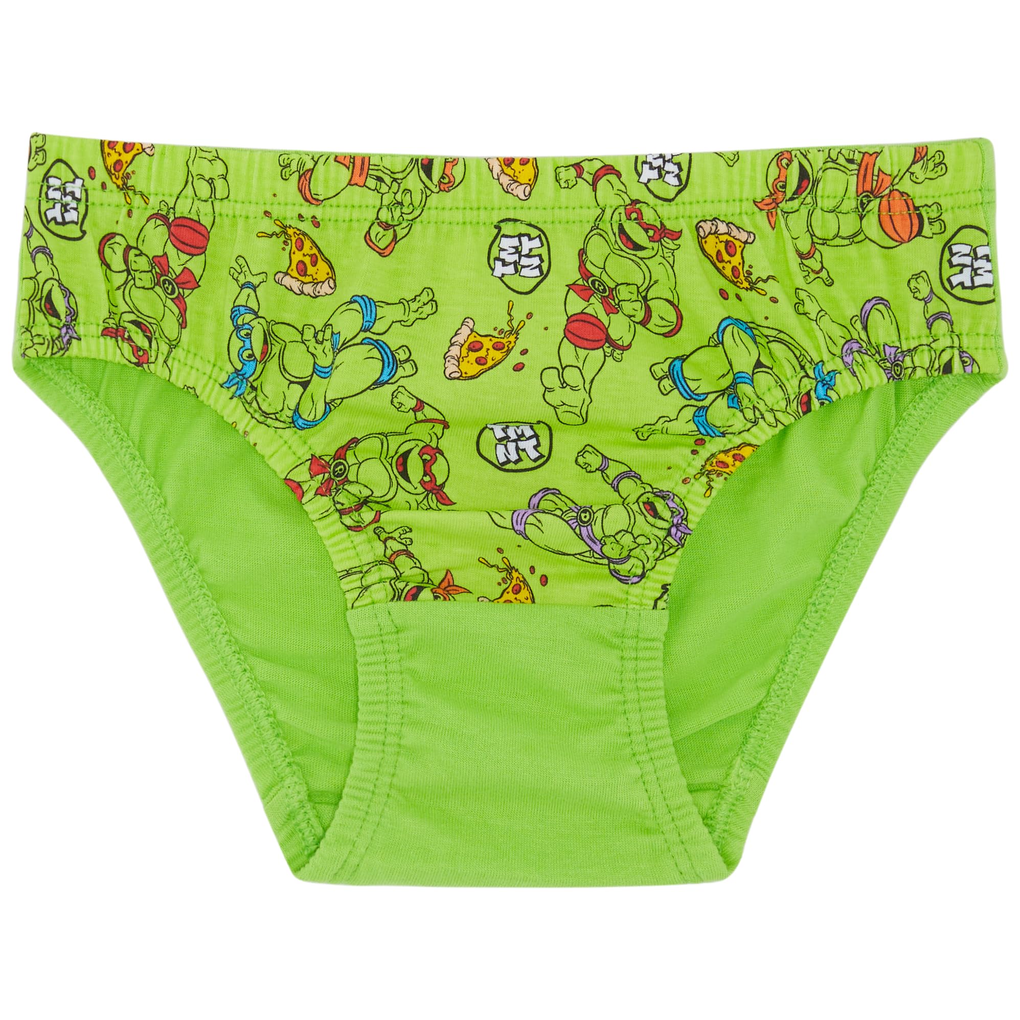 Les Tortues Ninja - Lot de 5 Slips TMNT 100% Coton