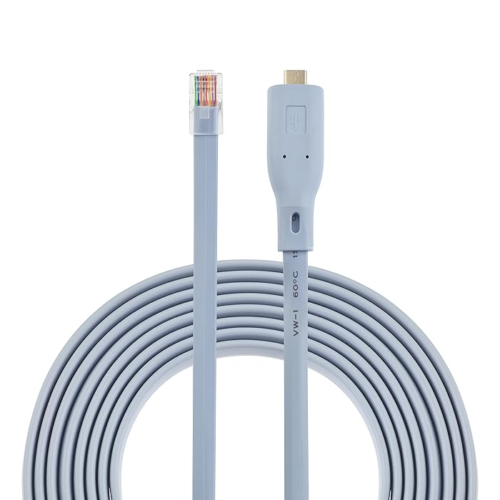 Buy AGS Retail Ltd Console Cable, USB C to RJ45 with RS232 FTDI Chip