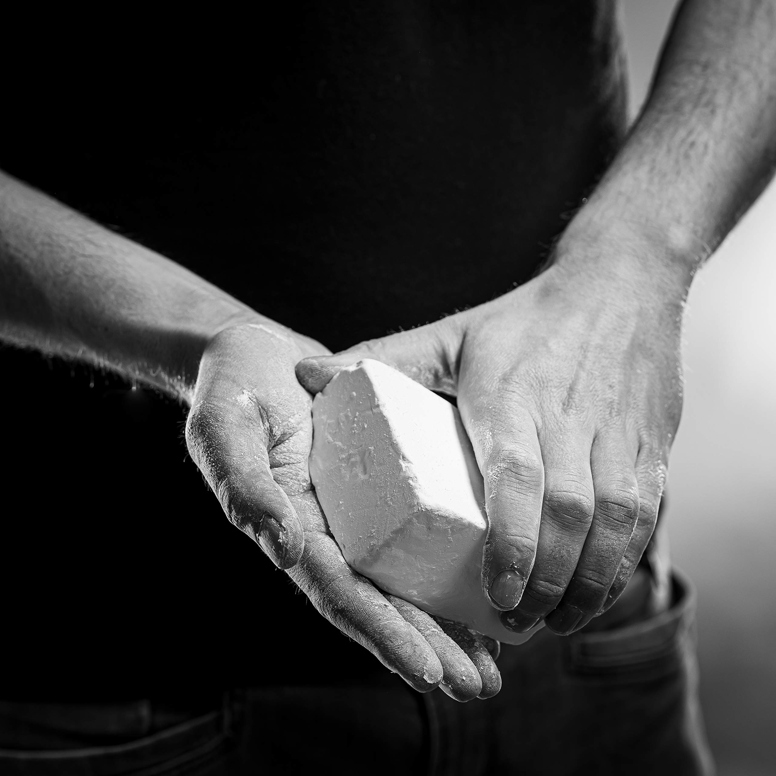 Chalk Block Dermatest Tiza de Escalada para Boulder, Magnesia para Gimnasia, Levantamiento de Pesas (112)