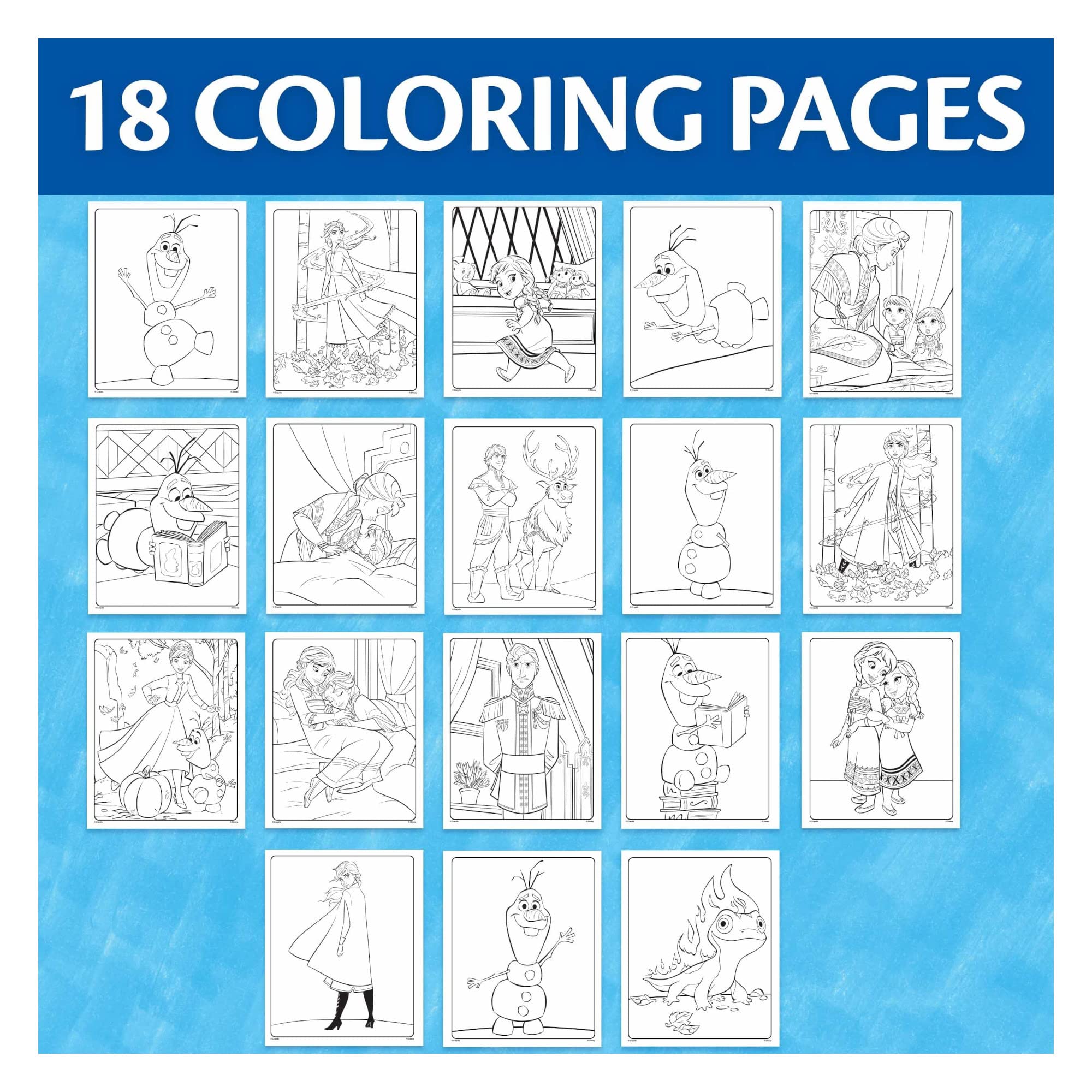 Crayola Color Wonder Mess Free Coloring Pages & Mini Markers