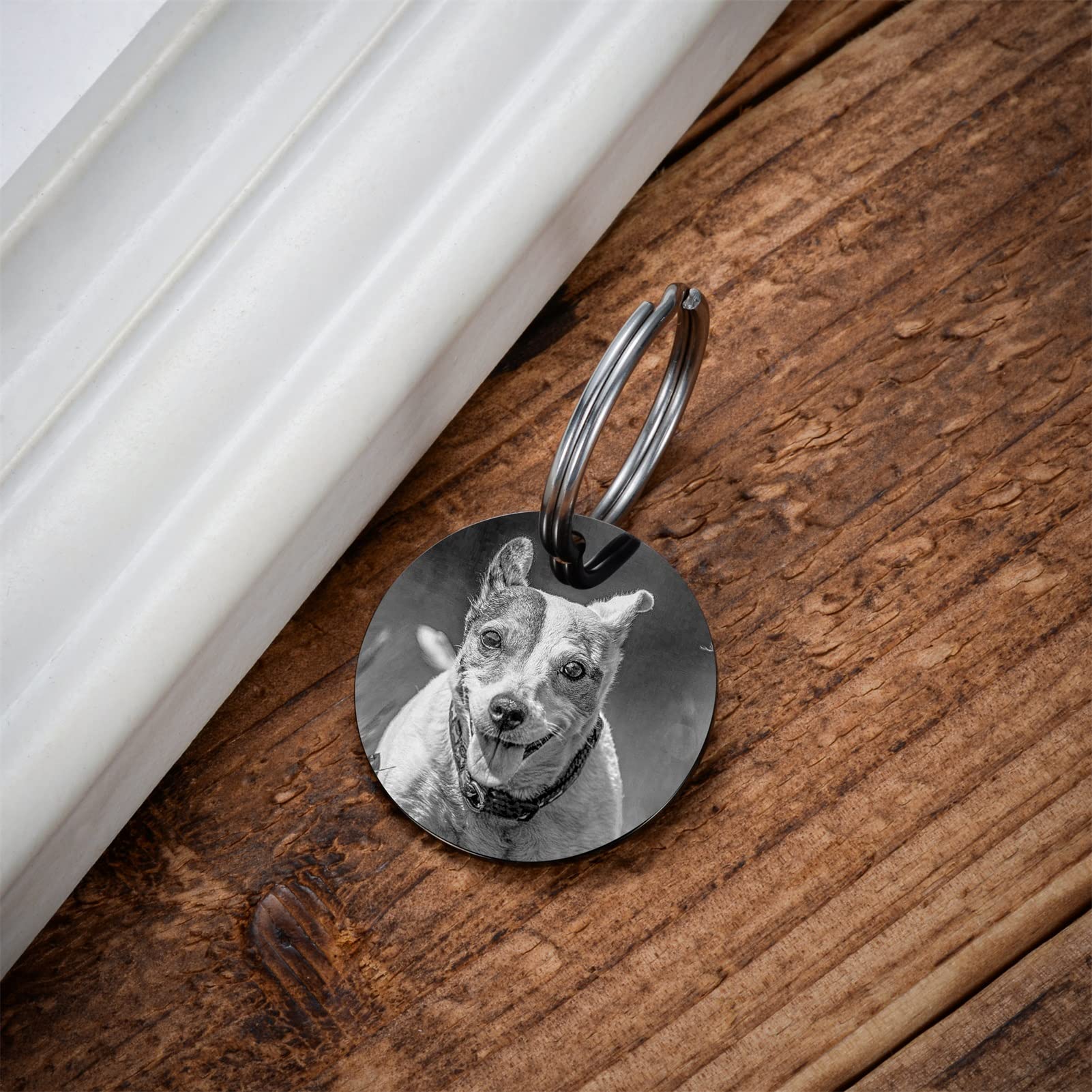 Amazon.com: Personalized Photo Dog Tags, Custom Picture Text