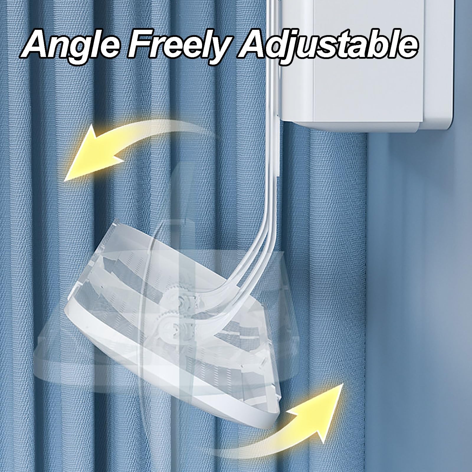 Deflettore Condizionatore Universale Telescopico, Deflettore Aria Condizionata Split e Modelli a Parete, Facile da Montare, Evita il Flusso d'Aria Diretto