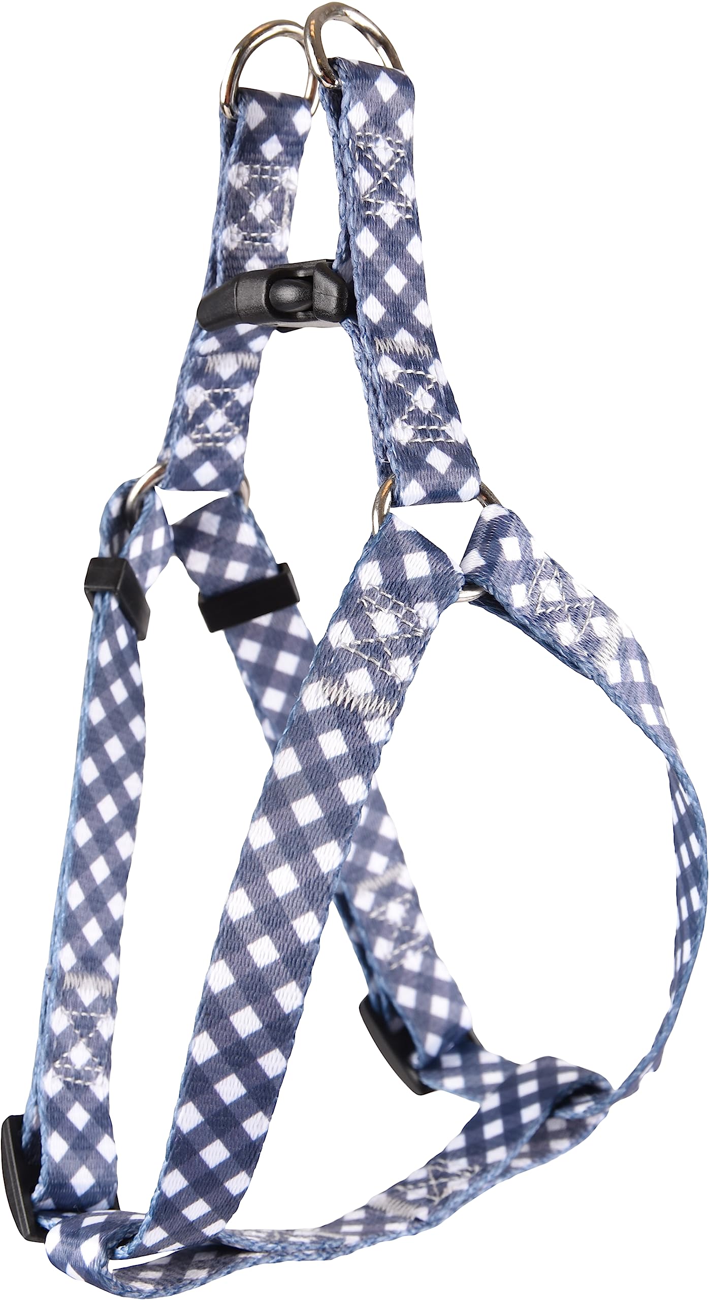 Flamingo Dog Harness Step&Go Salome Grey S 35-50cm 35-50cm 15mm