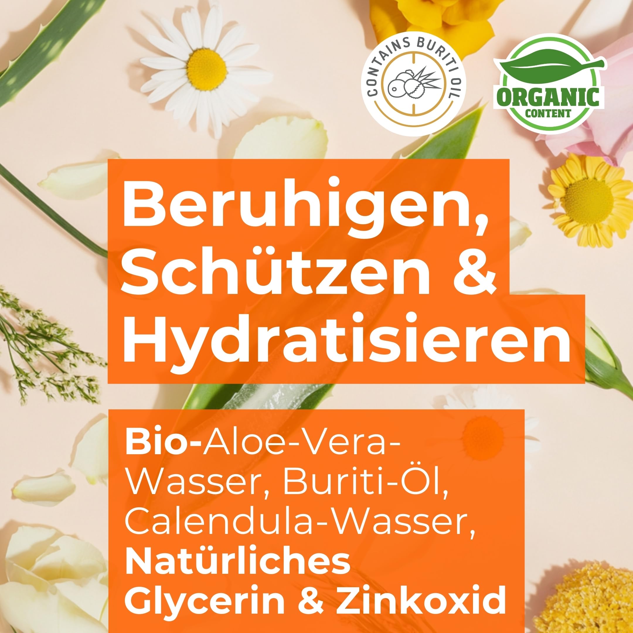 Minoris Baby Sonnencreme LSF 50+ - Mineralische Sonnenschutz Lotion mit Zinkoxid - Hypoallergen, Vegan, Organisch und Kein Weißeln - 150 ml