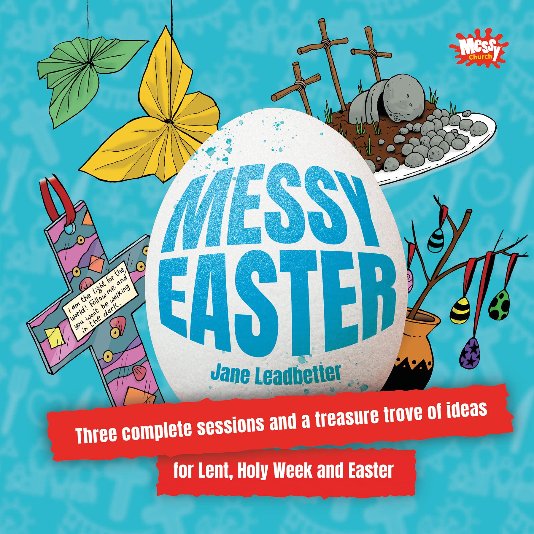 Messy Easter by Jane Leadbetter (Paperback Book)