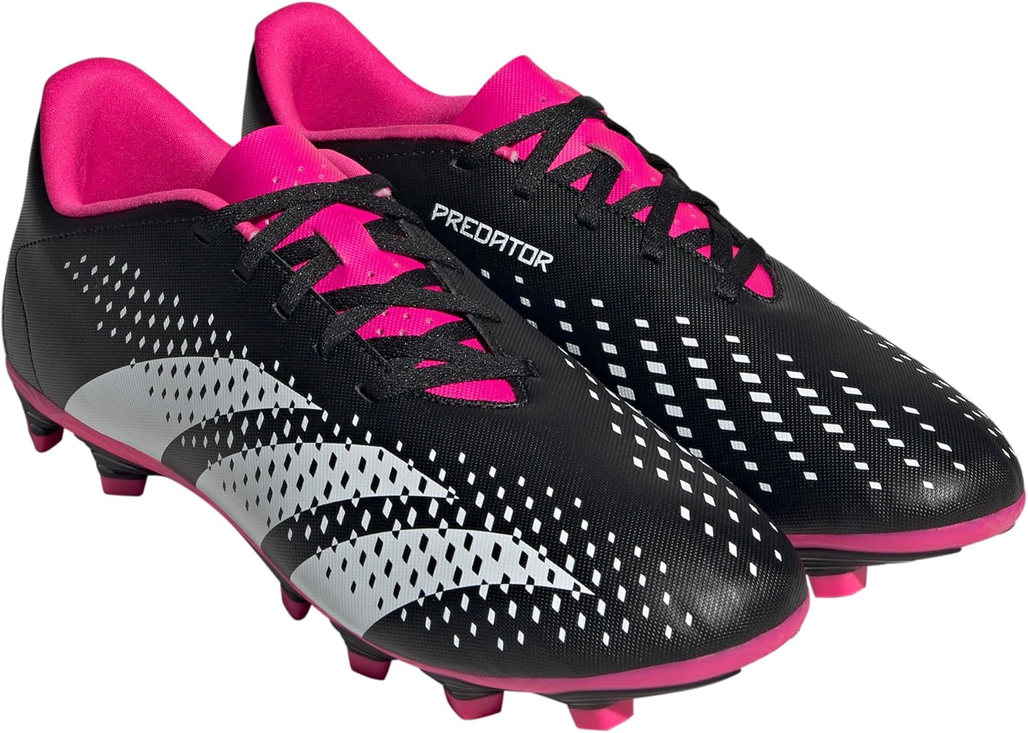 adidas Unisex Predator Accuracy 4 Flexible Ground Soccer Shoe Child Title: adidas Unisex Predator Accuracy 4 Flexible Ground Soccer Shoe, Black/Black/White, 7 US Men