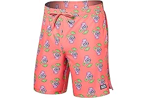 Saxx Swim Trunks for Men: Oh Buoy 2N1 Volley - The Perfect...