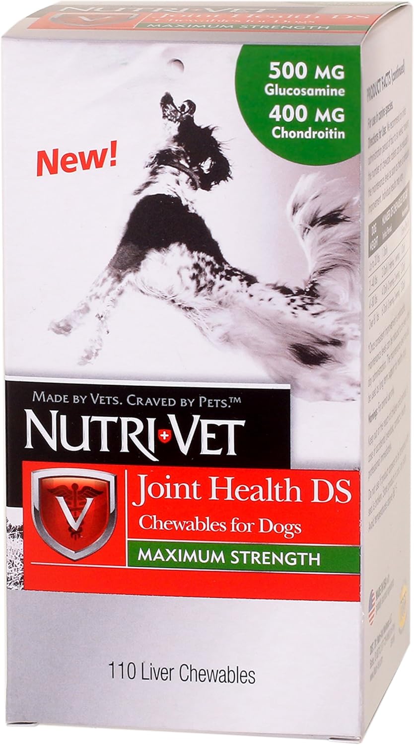 NutriVet Hip and Joint Health Ds Chewables, 110 Count