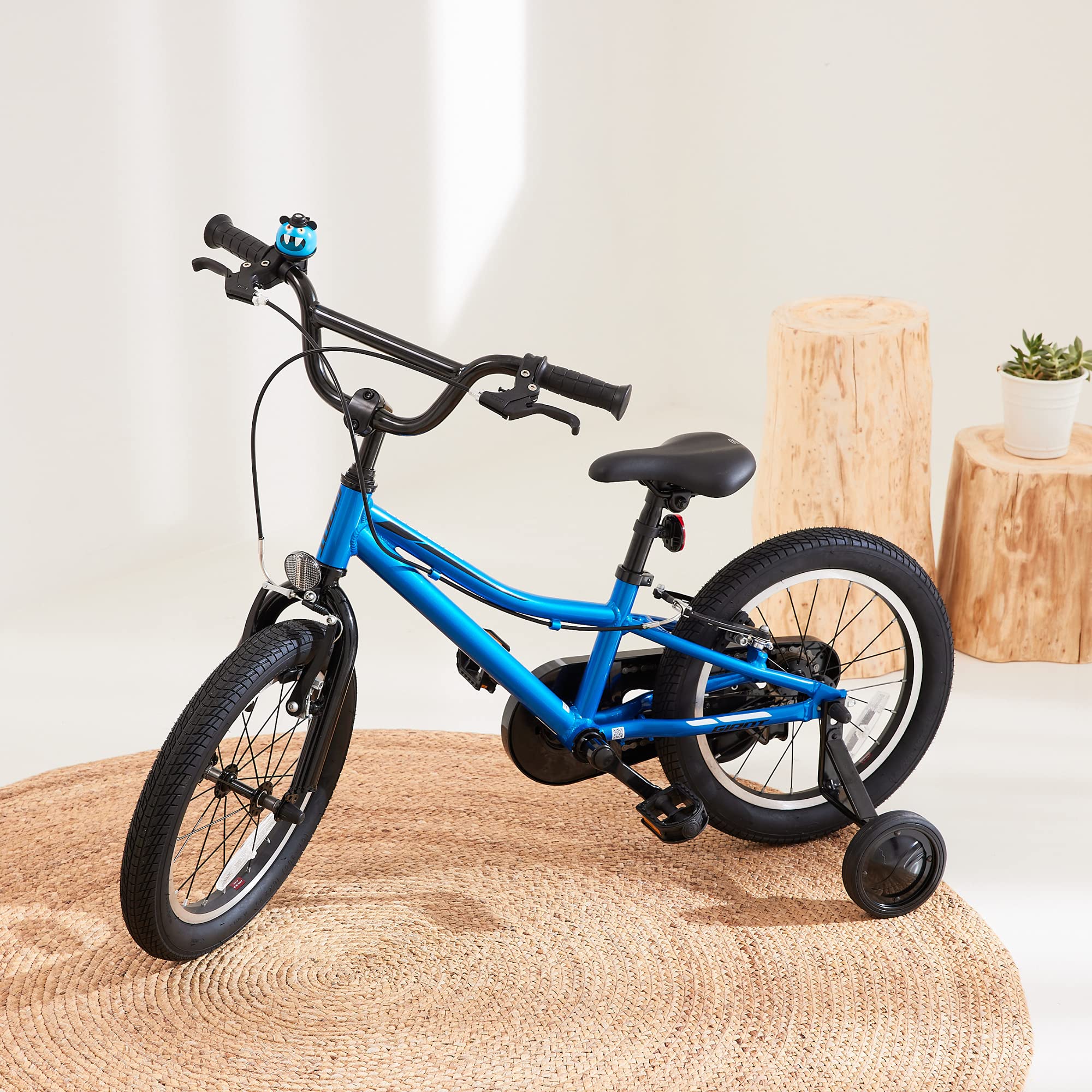 N+1 Kids Bike Bell- 360° Rotatable Cartoon Cycling Bell for Girls and Boys with Loud, Clear Ring