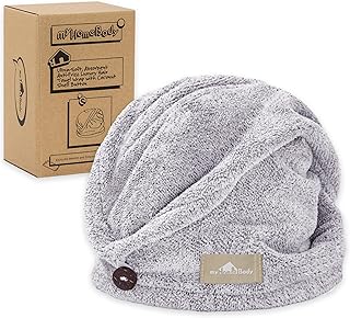 Anuncio patrocinado: myHomeBody Toalla para el Cabello, Turbante de Lujo de Secado Rápido Anti-Encrespado, Fibra de Carbón...