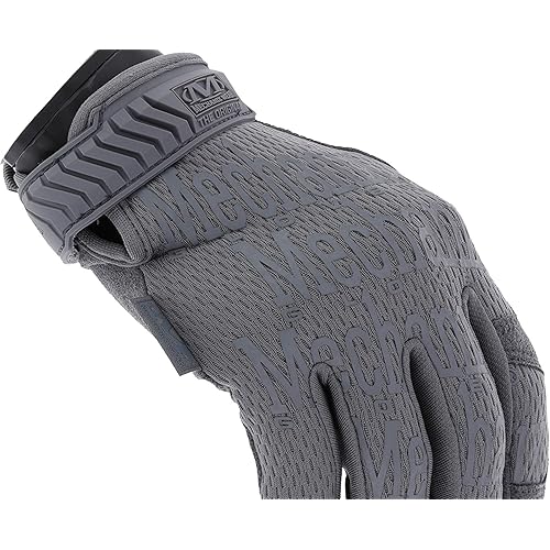 Mechanix Wear Original Tactical Glove - High Performance Anti-Slip Grip Safety Gloves - Impact Resistant & Touchscreen Capable - Small - Wolf Grey