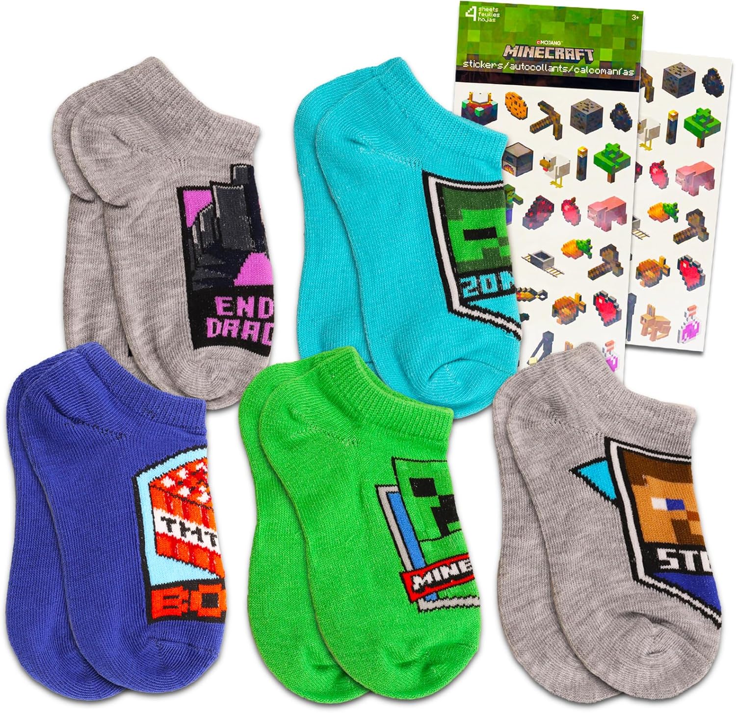 Game Party Minecraft Socks Boys Set Minecraft Accessories