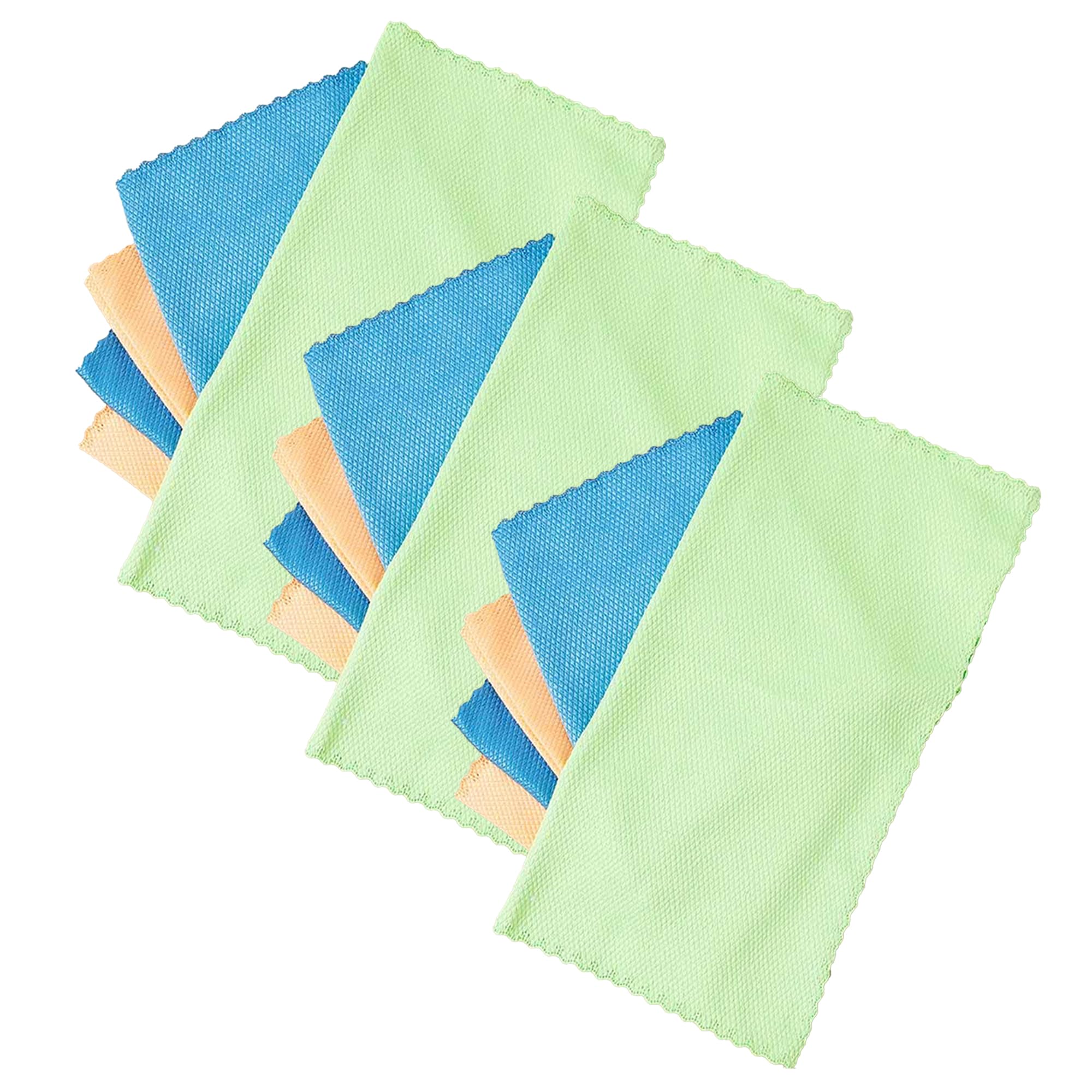 Kuber Industries Pack of 3 Scrubber for Kitchen|Multi-Purpose Microfiber Kitchen Cleaning Cloth with Fish Scales|Glass Cleaning Cloth|Polishing & Scrubbing|Scratcher & Lint Free |YLG4041|Multicolor (B0CVBCL6RR) Amazon Price History, Amazon Price Tracker