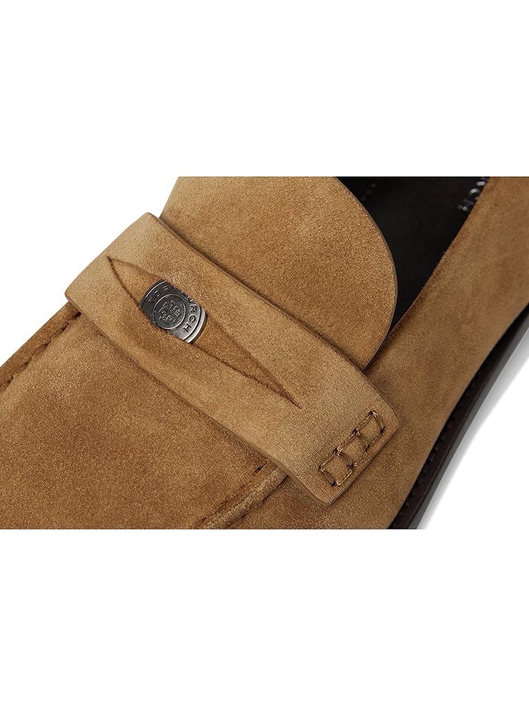 Tan Tory Burch Classic Penny Loafer