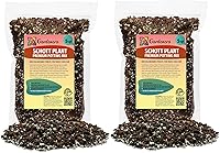 Vista 14 de GARDENERA Thai Constellation Monstera - Mezcla de suelo especialmente formulada para un fuerte desarrollo de raíces, 2 cuartos de galón