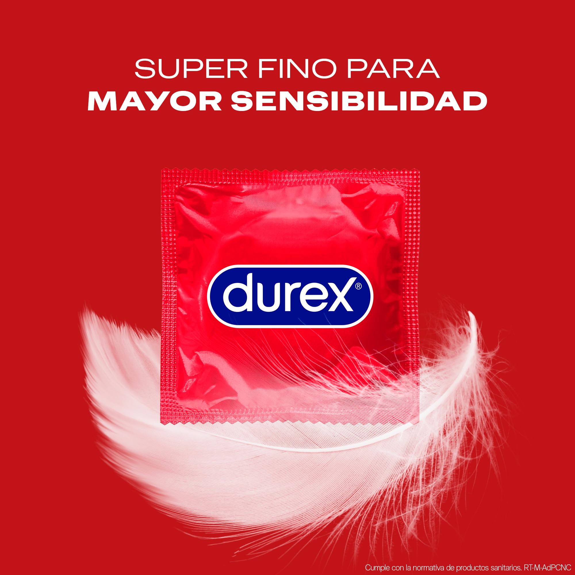 Durex Pack Preservativos Sensitivo Suave, 96 condones, El embalaje puede variar