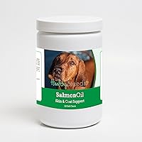 Vista 141 de Healthy Breeds Golden Retriever - Aceite de salmón masticable suave, 90