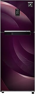 Samsung 314 L 2 Star Inverter Frost-Free Double Door Refrigerator Appliance (RT34T46324R/HL, Rythmic Twirl Red, Convertible)