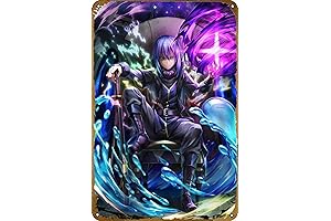 Anime Posters Cool Metal Poster,Vintage Classic Tin Sign Poster Art Wall Decor...