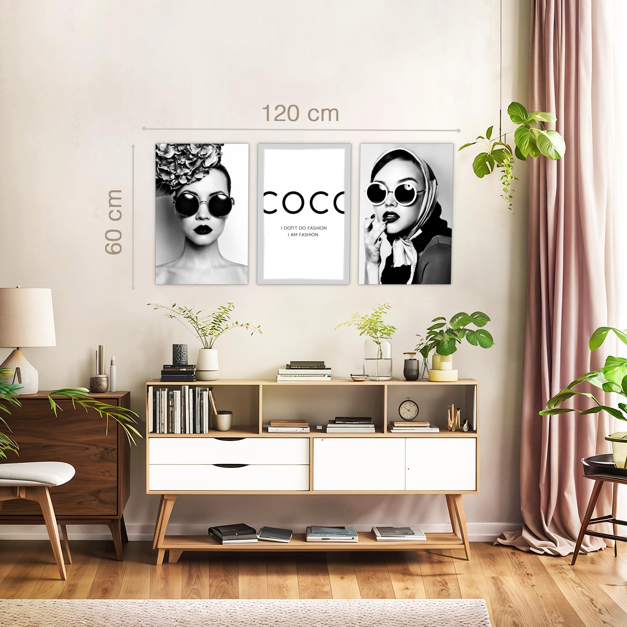 Novart Muur schilderijenset Abstract - VOLLEDIG KLAAR OM