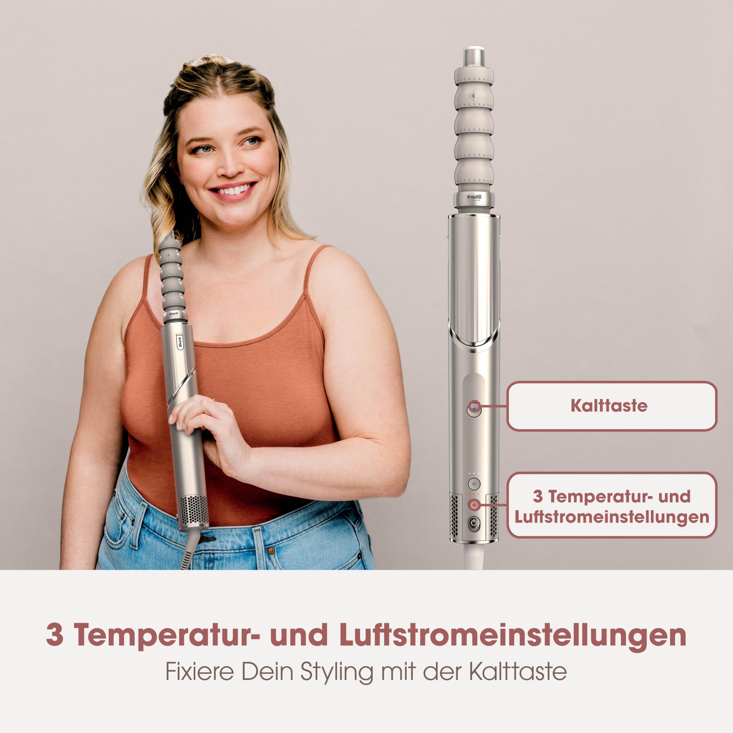 Shark FlexStyle 3-in-1: Trocknen, Locken & Volumen geben Ansicht 10