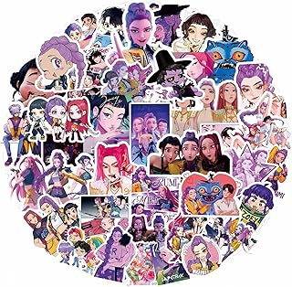Comprar 80 pegatinas Kpop Stickers, pegatinas Goodies Anime Hunters pegatinas ideales impermeables para computadora, maleta y estuche, para adolescentes regalo