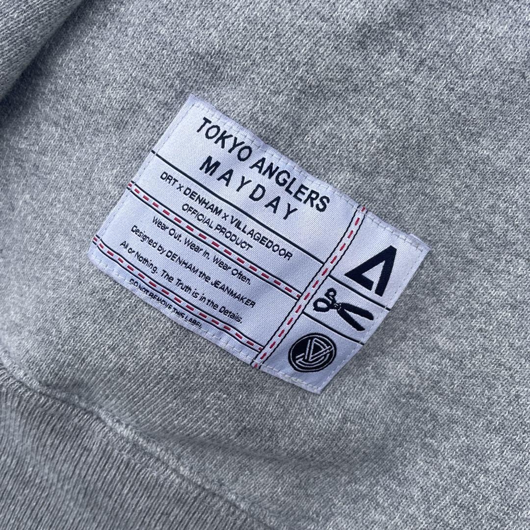 Amazon.co.jp: DRT x Denham x Village door 限定コラボパーカー 