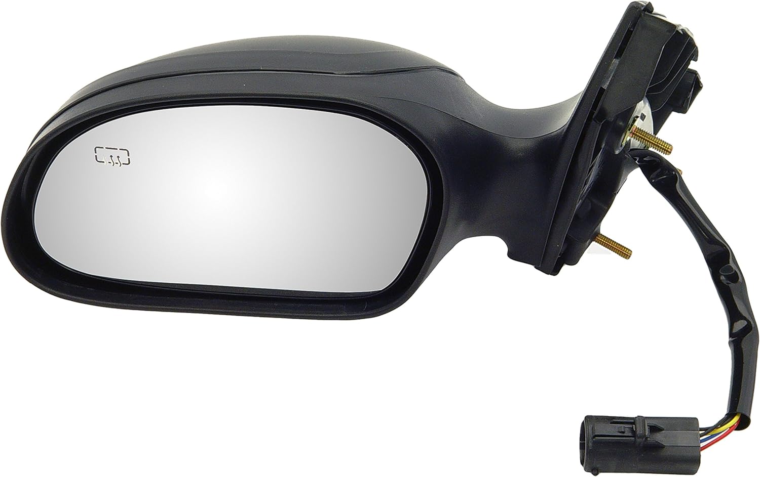 Dorman 955-497 Driver Side Power Door Mirror - Heated Compatible with Select Ford / Mercury Models, Black