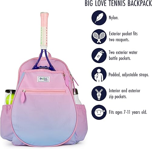 Miniatura 3 de Ame & Lulu Mochila de tenis Big Love para niños